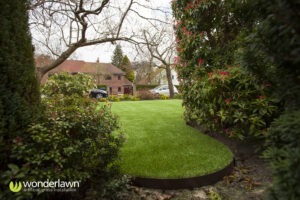 Wonderlawn grass installed with Everedge