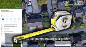 how to measure artificial grass without a tape measure