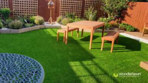 garden furniture artificial grass